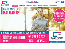 Tablet Screenshot of casafuerte.mx